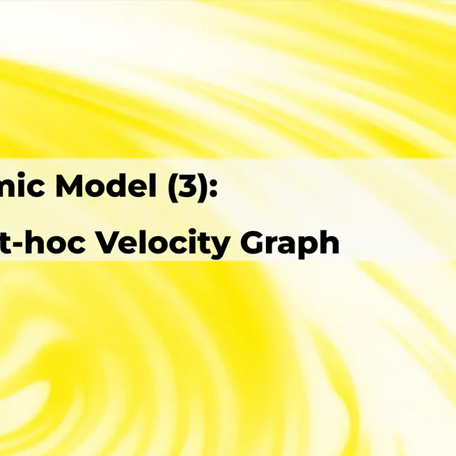 🧬 Dynamic RNA velocity model-- (3) post hoc velocity graph