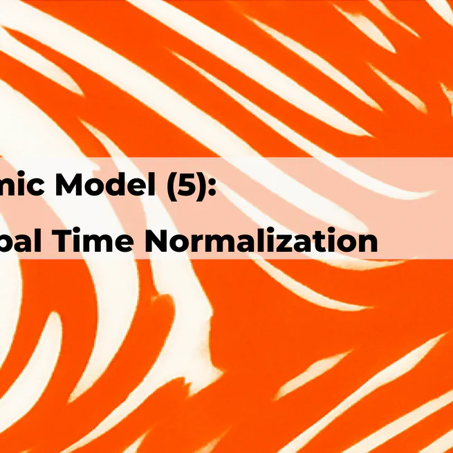 🧬 Dynamic RNA velocity model-- (5) global time normalization