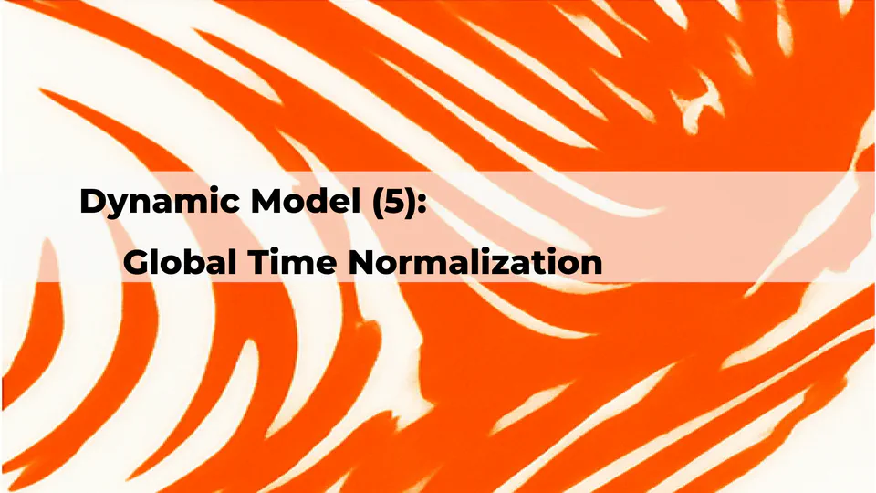 🧬 Dynamic RNA velocity model-- (5) global time normalization