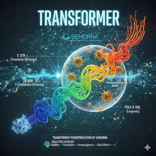 🎓 Deep Dive into Transformer (GEMORNA) for mRNA Design