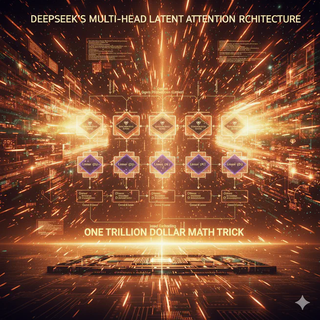 Understanding DeepSeek's Multi-Head Latent Attention- One Trillion Dollar Math Trick